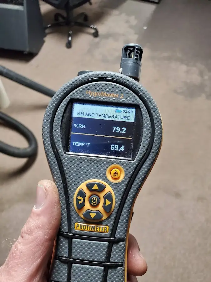 Moisture meter humidity assessment for Mold Remediation & Removal in Dover
